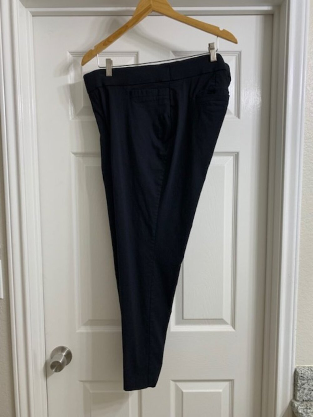 Kim Rogers Curvy Women's Black Pants, Size 16W Short